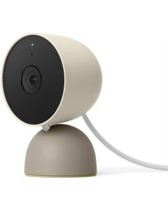 Google Nest Cam 2nd Generation Indoor Wired GA03179-US - Linen