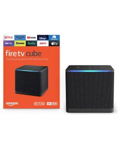 Amazon Fire TV Cube, with AI-powered Fire TV Search, Hands-free streaming device with Alexa, Wi-Fi 6E, 4K Ultra HD