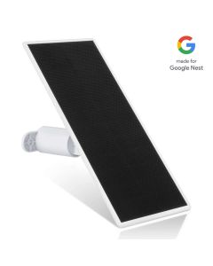 Wasserstein Premium Solar Panel for Google Nest Cam Outdoor or Indoor, Battery - with 3.5W Solar Power - Made for Google Nest