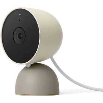Google Nest Cam 2nd Generation Indoor Wired GA03179-US - Linen
