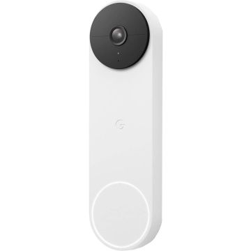Google Nest Wi-Fi Video Doorbell Battery GA01318-US - Snow