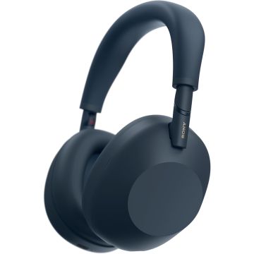 Sony WH-1000XM6 Wireless Noise Canceling Headphones, HD NC Processor QN3, 12 Microphones - Blue