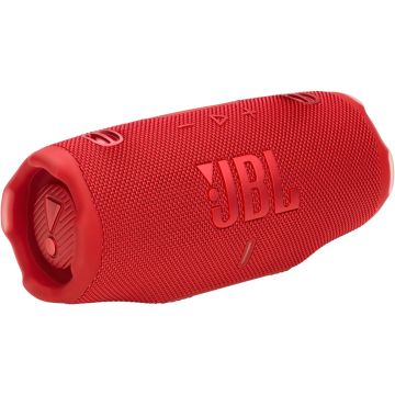 JBL Charge 6 Portable Bluetooth Speaker with Power Bank & Auracast-Red