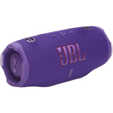 JBL Charge 6 Portable Bluetooth Speaker with Power Bank &amp; Auracast-Purple