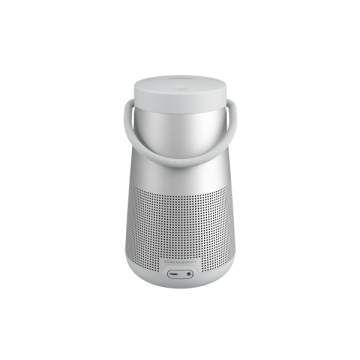 Bose SoundLink Revolve+ II Bluetooth Speaker, Water and Dust Resistant, Up To 17 Hours Per Charge, Siri and Google Voice Commands - 858366-5340 - Luxe Silver