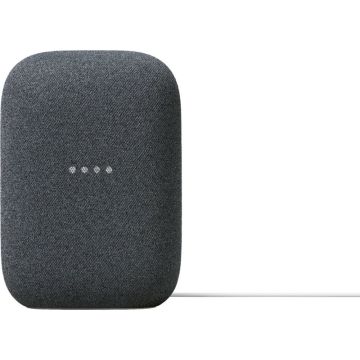 Google Nest Audio Wireless Bluetooth Speaker, Bluetooth 5.0 Audio Streaming, Dual Band Wi-Fi 5 Connectivity, Capacitive Touch Controls - Charcoal