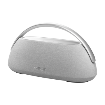 Harman Kardon Go + Play 3 Portable Speaker, 2x 70 mm Mid Range, 2x 20mm Tweeter, &amp; 130mm Subwoofer, 160W RMS Output Power, Bluetooth 5.2 Connectivity-Gray
