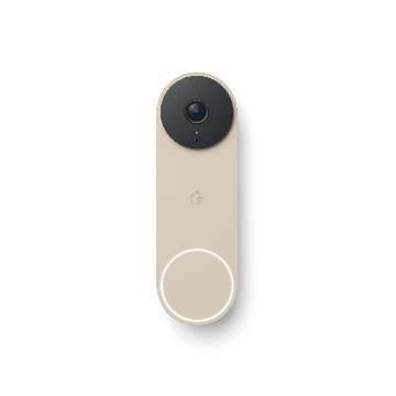 Google Nest Doorbell 2K Wired 3rd Generation - Linen