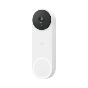 Google Nest Doorbell Wired 2nd Generation-Snow|GA02767-US