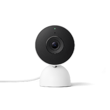 Google Nest Cam 2K Indoor Wired 3rd Generation - Snow