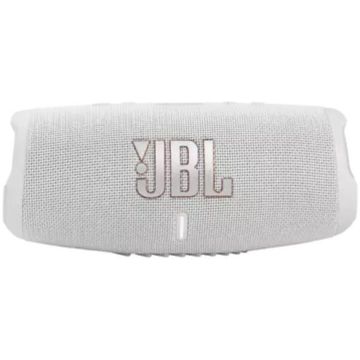 JBL Charge 5 Portable Bluetooth Speaker-White