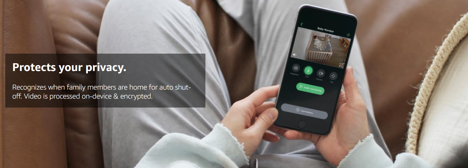 Recognizes when family members are home for auto shut-off